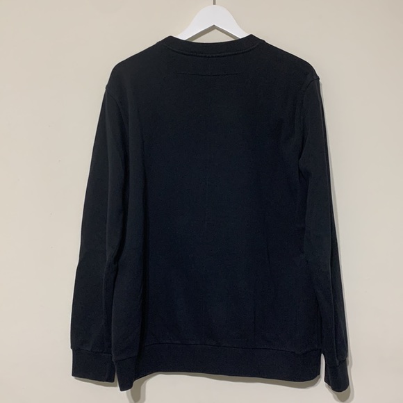 🔥 Givenchy African Snake Embroidered Crewneck Black Sweatshirt Medium - Picture 4 of 7